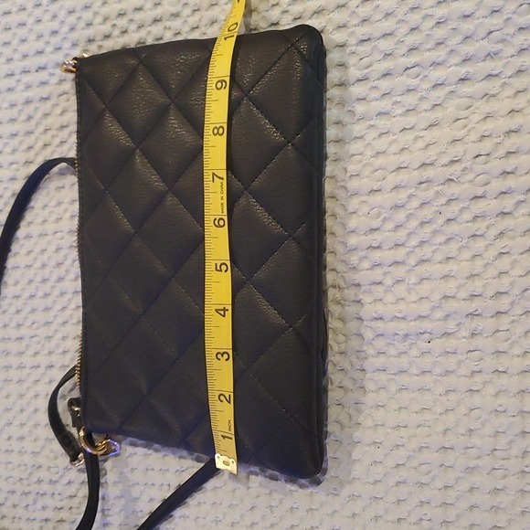 IMAN Crossbody. Black with Gold accents (#8) - Picture 6 of 7